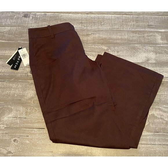 A. Byer Pants Cropped Women’s Size 7 Junior’s Mid Rise Brown Ladies New - Picture 1 of 7